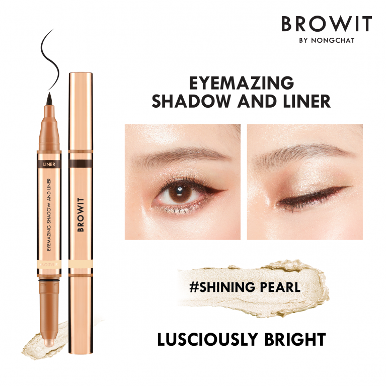 BROWIT BY NONGCHAT Eyemazing Shadow and Liner