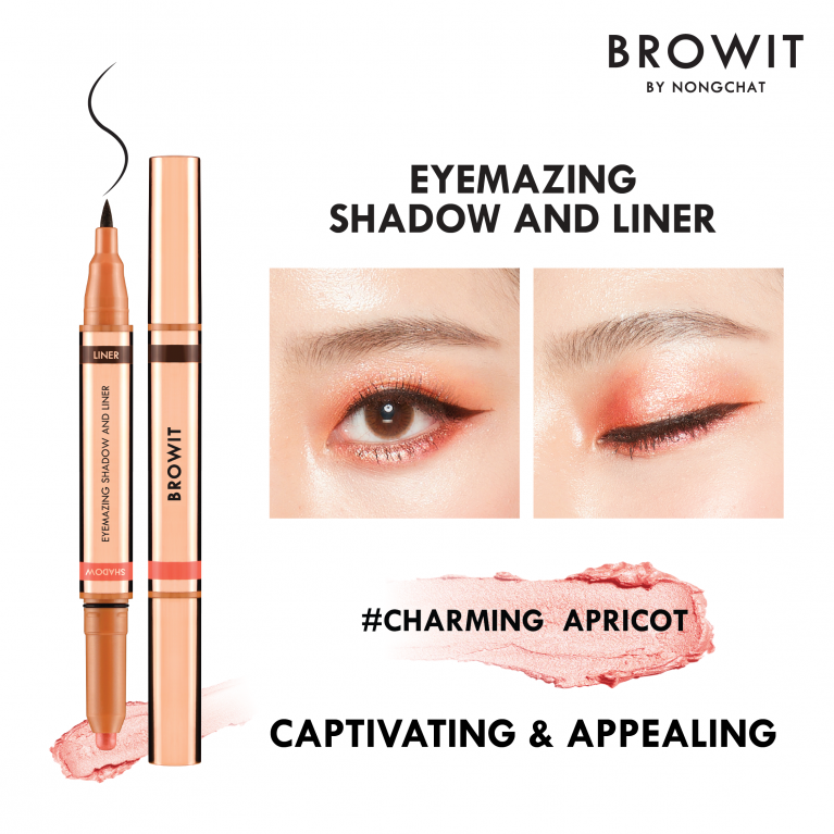 BROWIT BY NONGCHAT Eyemazing Shadow and Liner