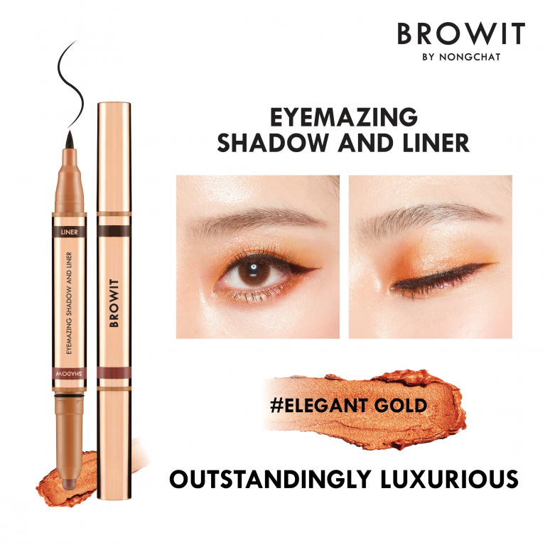 BROWIT BY NONGCHAT Eyemazing Shadow and Liner