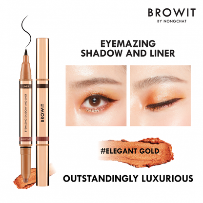 BROWIT BY NONGCHAT Eyemazing Shadow and Liner