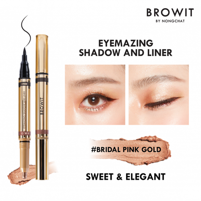 BROWIT BY NONGCHAT Eyemazing Shadow and Liner