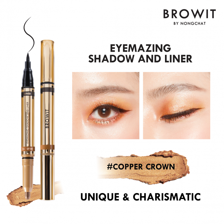 BROWIT BY NONGCHAT Eyemazing Shadow and Liner