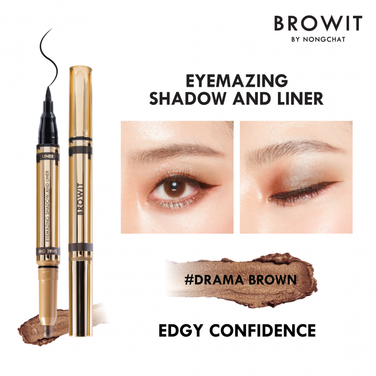 BROWIT BY NONGCHAT Eyemazing Shadow and Liner