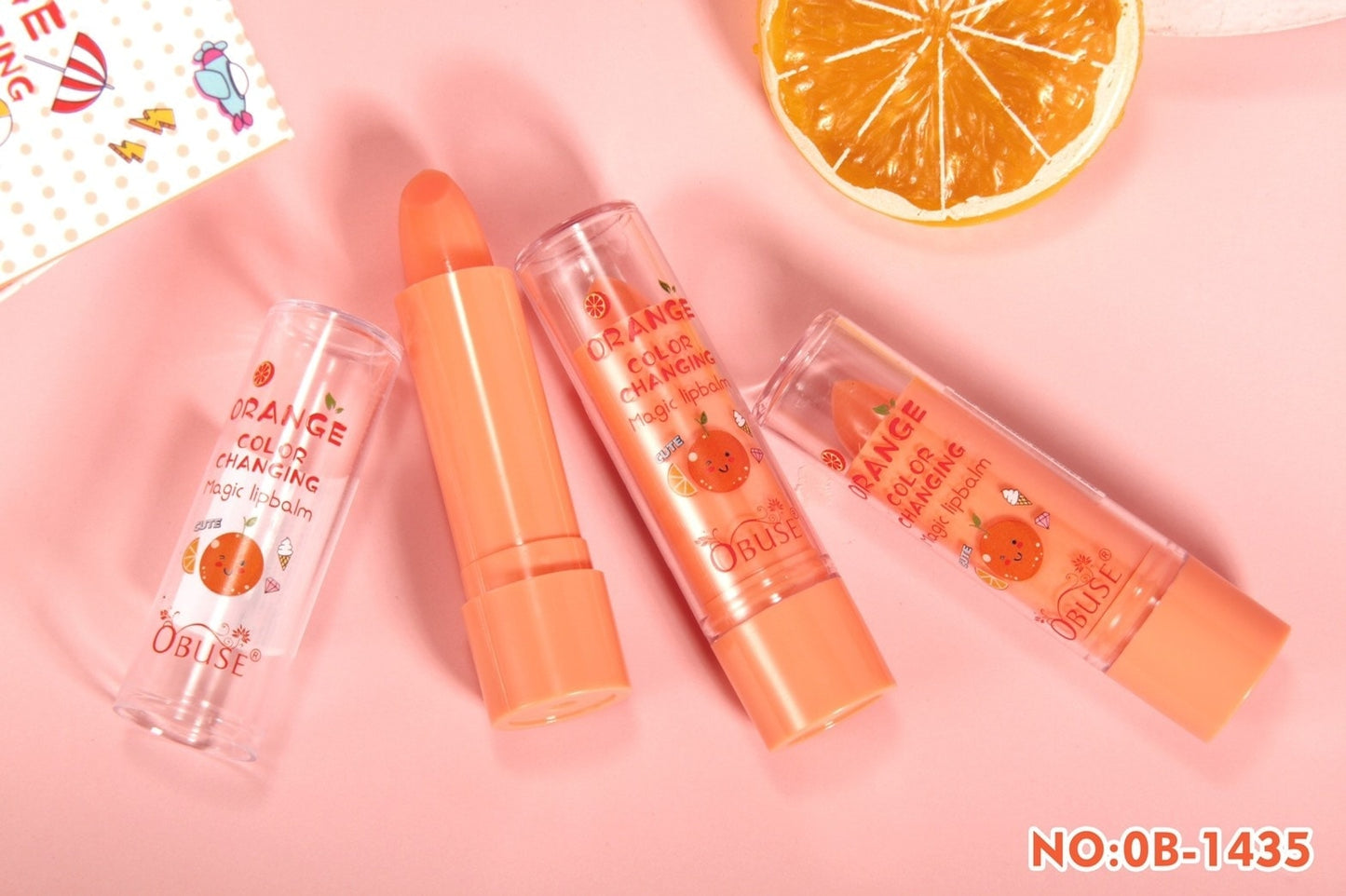 OBUSE Orange Magic Lip Balm