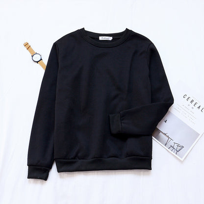 Solid Color Pullover Sweater for Women
