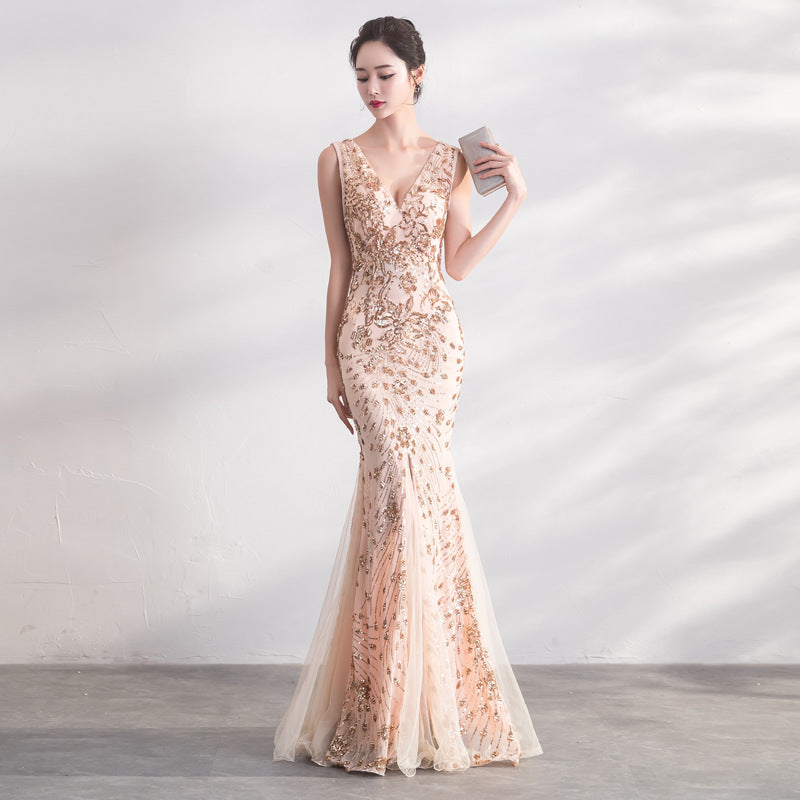 Mermaid Dress - Elegant and Sexy Evening Gown