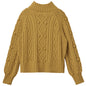 Vintage Red Turtleneck Sweater for Women