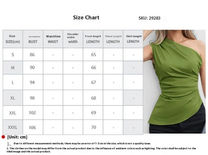 Slim Crossbody Vest Top