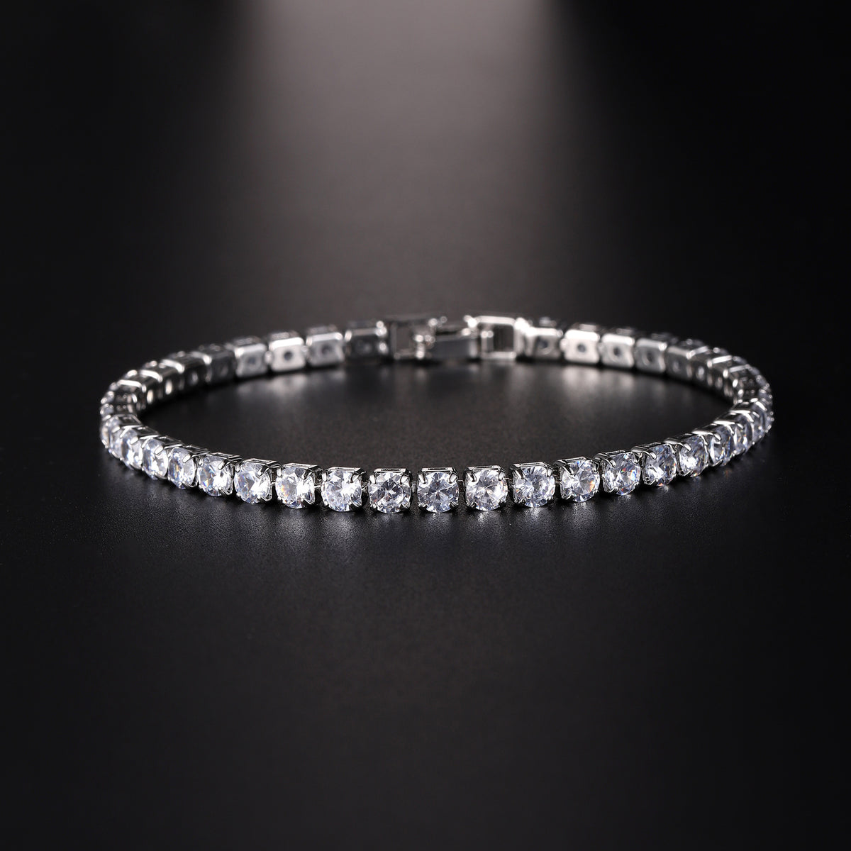 Hip Hop 4.0 Micro Zircon Tennis Bracelet