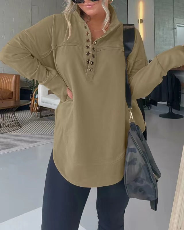 Thickened Long Sleeve Sweater for Women