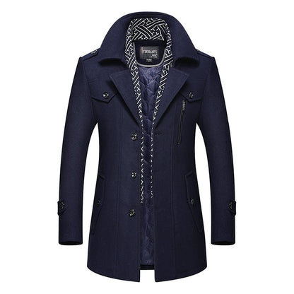 Padded Cotton Coat and Wool Coat Combo