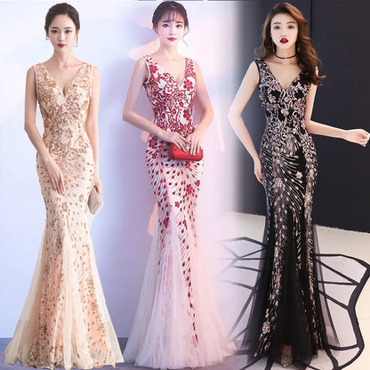 Mermaid Dress - Elegant and Sexy Evening Gown