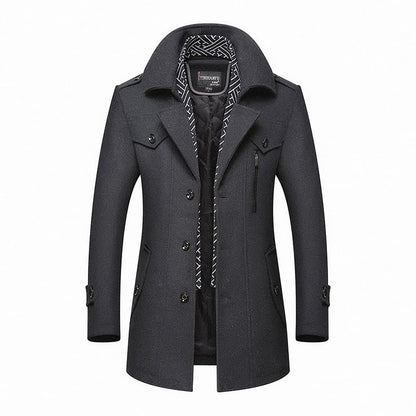 Padded Cotton Coat and Wool Coat Combo