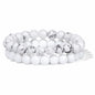 Men's Retro 8mm Natural Stone Bead Bracelet
