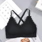 Lace Trim Bandeau Bra