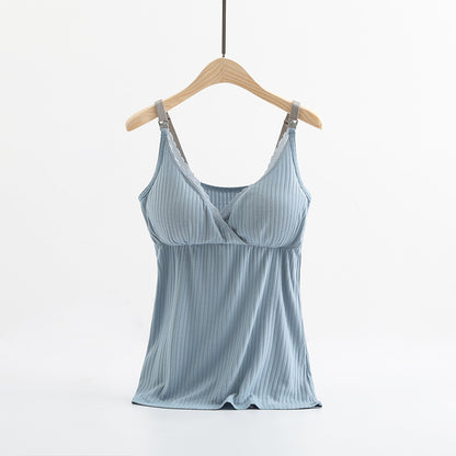 Cross Elastic Bra Breastfeeding Vest