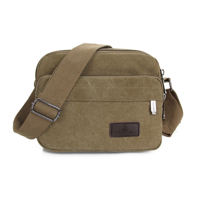 Crossbody Backpack, Sports Canvas Bag for Men