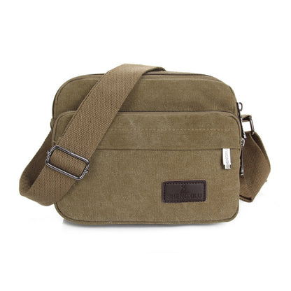 Crossbody Backpack, Sports Canvas Bag for Men