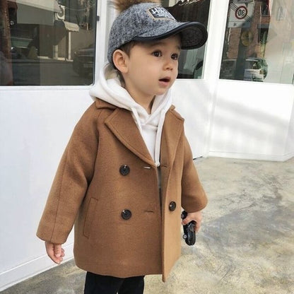 Children's Woolen Coat