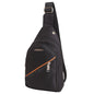 Waterproof Nylon Chest Bag for Men, Shoulder Crossbody
