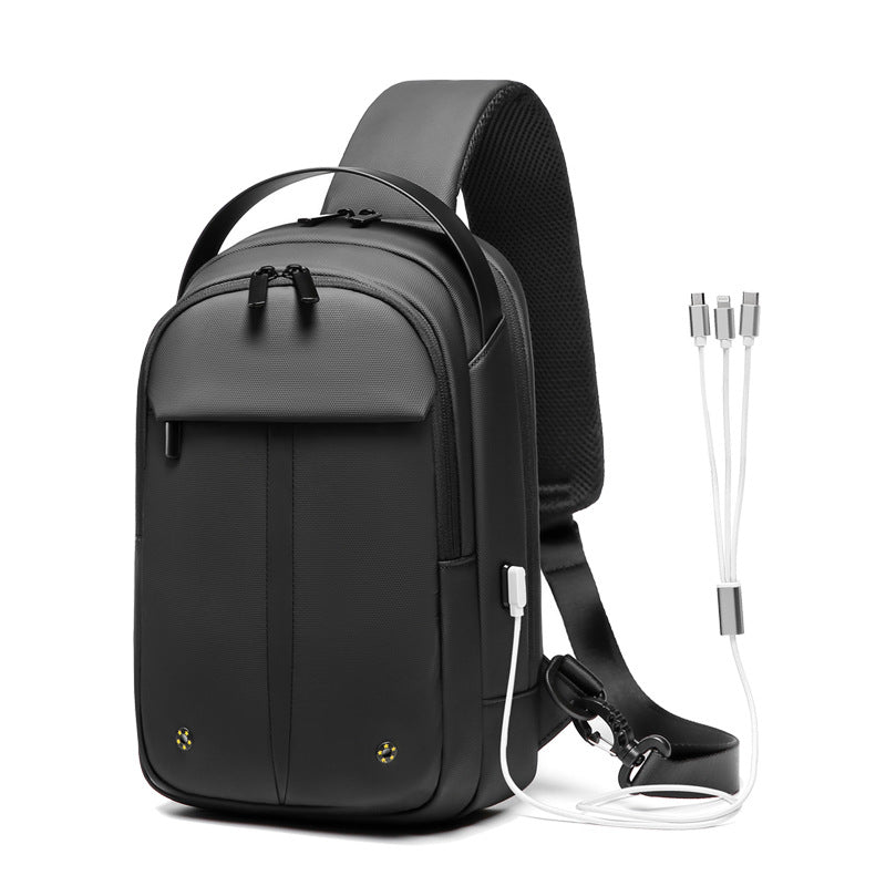 Waterproof Multifunctional Crossbody Bag for Men