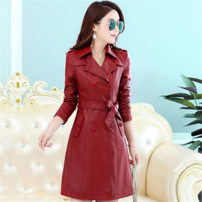 Leather Coat