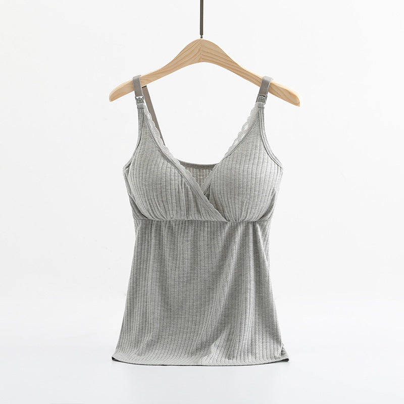 Cross Elastic Bra Breastfeeding Vest
