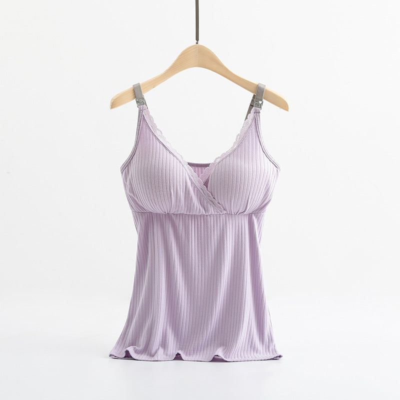 Cross Elastic Bra Breastfeeding Vest