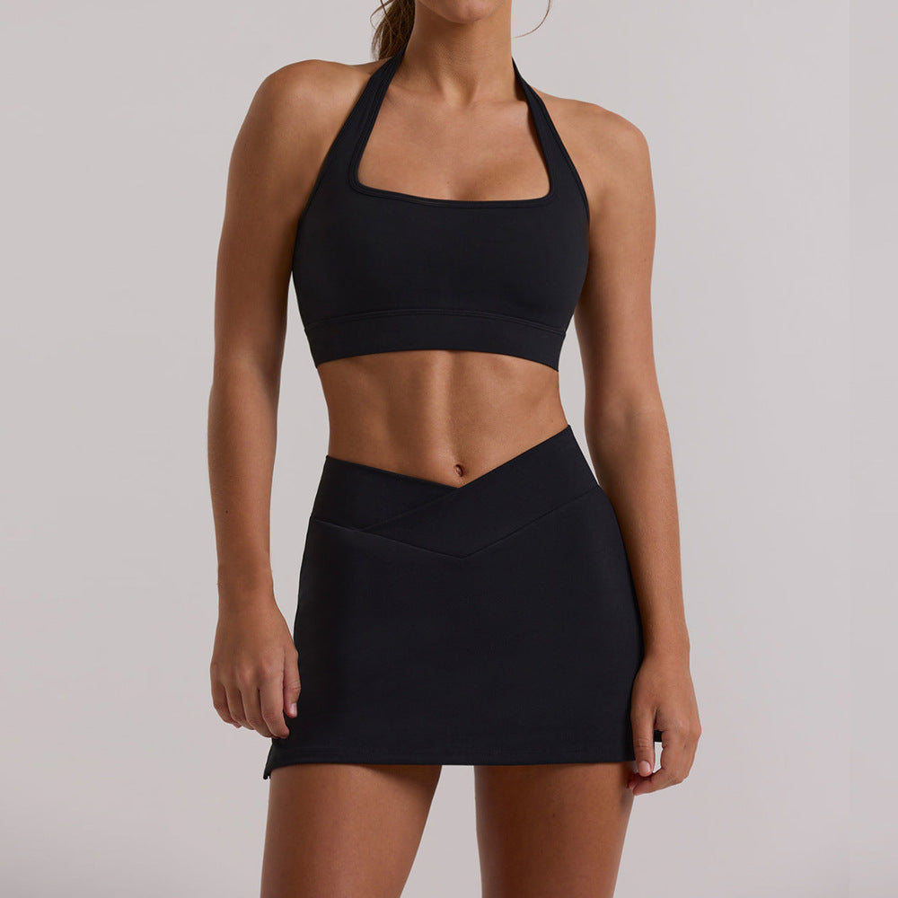 Sports Bra & Skirt Set