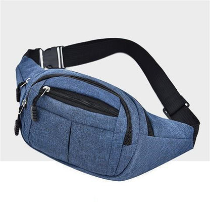 Canvas Waist Bag for Men and Women Fashion