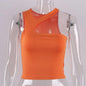 Halter Tight-fitting Sleeveless Top