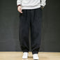 Retro Loose Fit Stretchy Men's Casual Pants