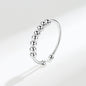 S925 Sterling Silver Rotatable Stress Relief Ring