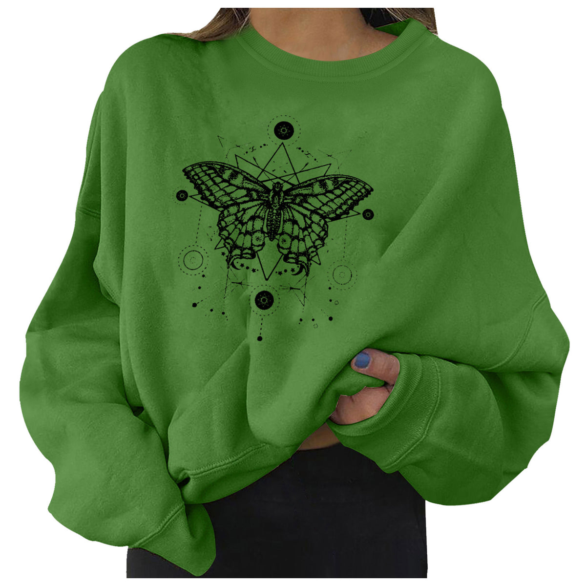 Loose Butterfly Series Sweater for Women