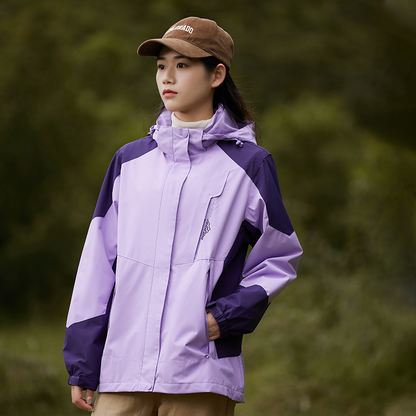 Multicolor Outdoor Coat