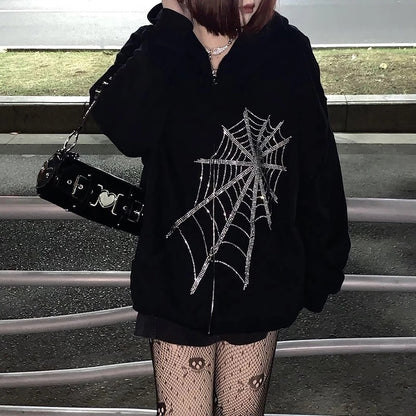 Printed Long-sleeved Pullover Sweater for Women
