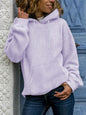 Solid Color Crew Neck Sweater for Women