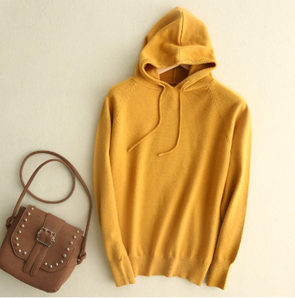 Hooded Thin Sweater for Women