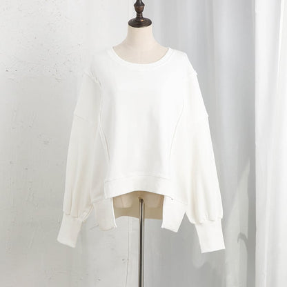 Loose Irregular Niche Sweater Top for Women