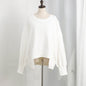 Loose Irregular Niche Sweater Top for Women