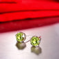 Peridot S925 Sterling Silver Earrings