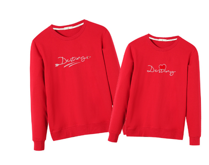 Loose Long-Sleeved Printed Sweater for Women