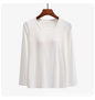 Autumn Long Sleeve Top with Built-in Bra for Women