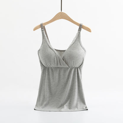 Cross Elastic Bra Breastfeeding Vest