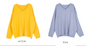 V-Neck Knit Sweater for Women