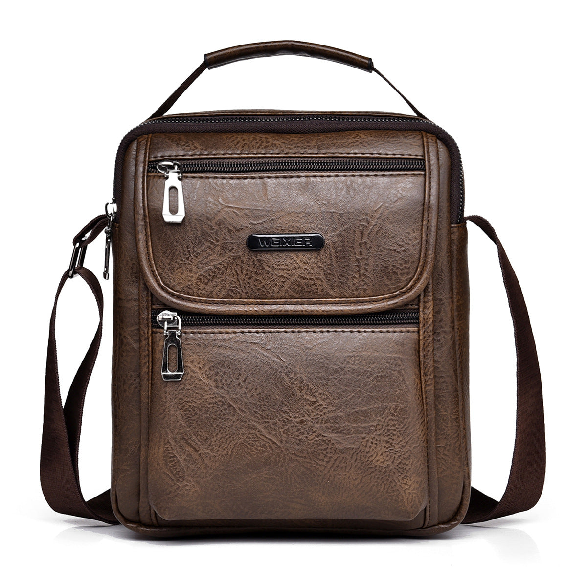 Vintage Portable Tote Bag for Men - Shoulder Messenger