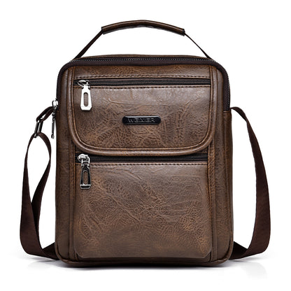 Vintage Portable Tote Bag for Men - Shoulder Messenger