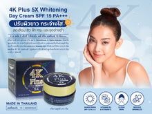 Load image into Gallery viewer, 4K Plus 5X Whitening Day Cream SPF15 PA+++
