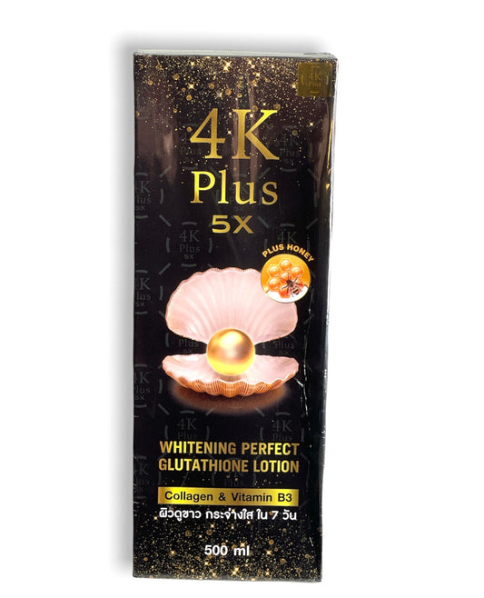 4K Plus Whitening Perfect Glutathione Lotion