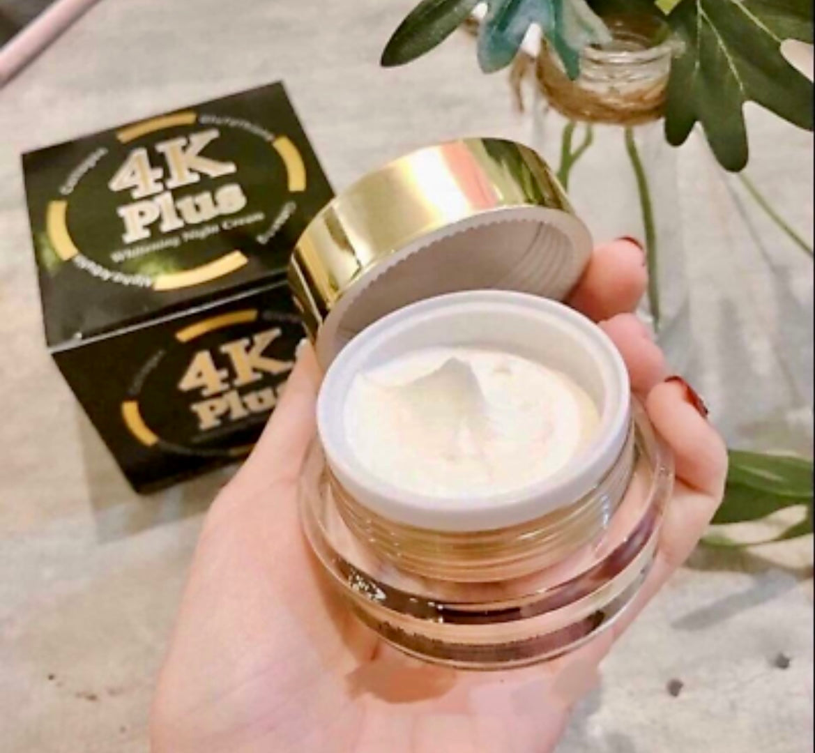 4K Plus Whitening Night Cream